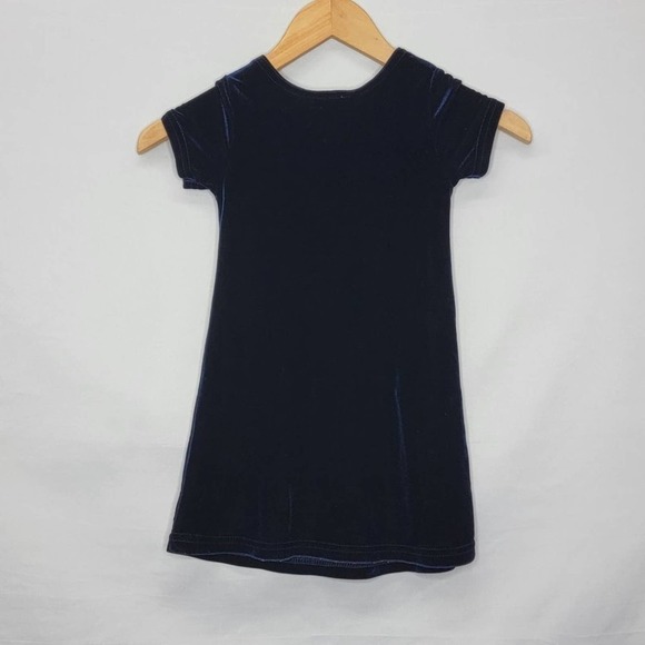 UNBRANDED little girl velvet background and  little flower firework detail - Picture 9 of 10